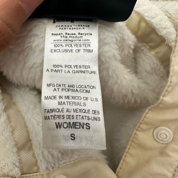 Patagonia Worn Wear Women's Re-Tool Snap-T Fleece Pullover Sweater sz small‎ - Picture 7 of 10